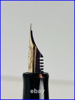 Pilot Custom 74 Black Fountain Pen 14K-585 SF Nib B597 Japan Rare Nib