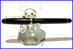 Pilot Custom 74 Black Fountain Pen 14K-585 Soft Medium SM Nib 1213 Japan Rare Ni