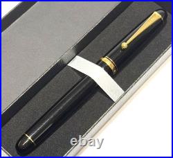 Pilot Custom 74 Black Fountain Pen 14K-585 Soft Medium SM Nib 1213 Japan Rare Ni