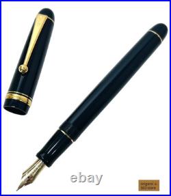 Pilot Custom 74 Dark Green Fountain Pen 14K SM Nib B395 Rare Color Japan