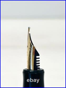 Pilot Custom 74 Dark Green Fountain Pen 14K SM Nib B395 Rare Color Japan