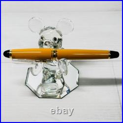 Pilot Custom 98 Dark Yellow Fountain Pen 14K-585 F Nib Vintage Rare color Japan