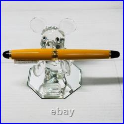 Pilot Custom 98 Dark Yellow Fountain Pen 14K-585 F Nib Vintage Rare color Japan