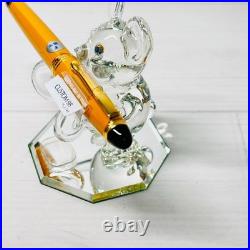 Pilot Custom 98 Dark Yellow Fountain Pen 14K-585 F Nib Vintage Rare color Japan