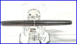 Pilot Custom Fountain Pen Sterling Silver 18K WG M Nib H672 Super Rare Pre-owned