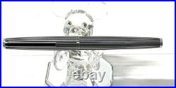 Pilot Custom K Series Fountain Pen Stripe 18K WG M Nib H677 Rare Pre-owned