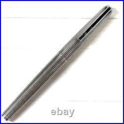 Pilot Custom Sterling Silver Fountain Pen 18K WG M Nib H874 Super Rare Pre-Owned Pilot Custom Sterling Silver Fountain Pen 18K WG M Nib H874 Super Rare Pre-Owned