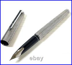 Pilot Custom Sterling Silver Fountain Pen 18K WG M Nib H874 Super Rare Pre-Owned Pilot Custom Sterling Silver Fountain Pen 18K WG M Nib H874 Super Rare Pre-Owned