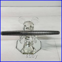 Pilot Custom Sterling Silver Fountain Pen 18K WG M Nib H874 Vintage Super Rare J