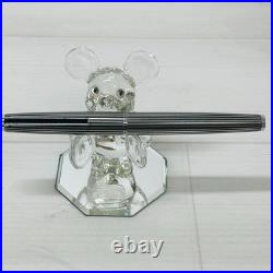 Pilot Custom Stripe Fountain Pen 14K-585 F Nib 490 Vintage Rare Japan