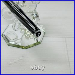 Pilot Custom Stripe Fountain Pen 14K-585 F Nib 490 Vintage Rare Japan