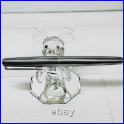 Pilot Custom Stripe Fountain Pen 18K WG M Nib H777 Vintage Rare Japan