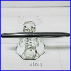 Pilot Custom Stripe Fountain Pen 18K WG M Nib H777 Vintage Rare Japan