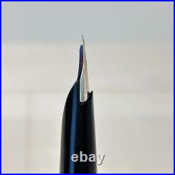 Pilot Elite Fountain Pen Silver Grid Cap 18K F Nib H774 Vintage Rare Pre-owned