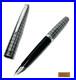 Pilot_Elite_Short_Silver_Grid_Fountain_Pen_18K_750_F_Nib_H176_Vintage_Rare_Japan_01_efb