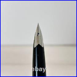 Pilot Elite Silver Grid Cap Fountain Pen 14K F Nib H480 Vintage Rare Japan