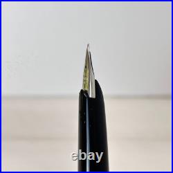 Pilot Elite Silver Grid Cap Fountain Pen 14K F Nib H480 Vintage Rare Japan