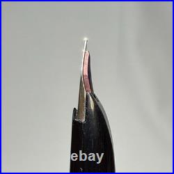 Pilot Elite Silver Grid Cap Fountain Pen 18K-750 M Nib H1075 Vintage Rare Japan