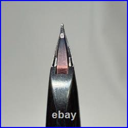 Pilot Elite Silver Grid Cap Fountain Pen 18K-750 M Nib H1075 Vintage Rare Japan