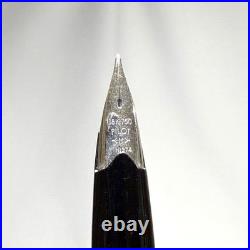 Pilot Elite Silver Grid Cap Fountain Pen 18K-750 M Nib H1274 Vintage Rare Japan