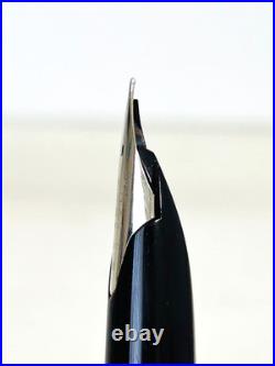 Pilot Elite Sterling Silver Grid Fountain Pen 18KWG Fine (F) Nib H372 Japan Rare
