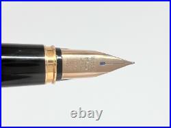 Pilot Grid Pattern Fountain Pen 18K Fine Nib Vintage 1976 Rare Japan