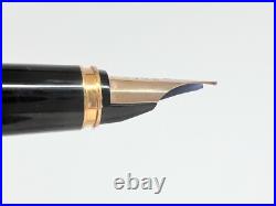 Pilot Grid Pattern Fountain Pen 18K Fine Nib Vintage 1976 Rare Japan