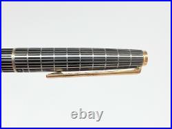 Pilot Grid Pattern Fountain Pen 18K Fine Nib Vintage 1976 Rare Japan