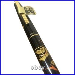 Pilot Maki-e 14K Fountain Pen Dragon F Nib Black & Gold Mint Rare 1980s
