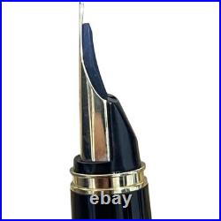 Pilot Maki-e 14K Fountain Pen Dragon F Nib Black & Gold Mint Rare 1980s