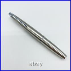 Pilot? Myu 701 F Fine Integrated Nib Stainless Steel 1972 Vintage + RARE CON-20