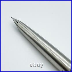 Pilot? Myu 701 F Fine Integrated Nib Stainless Steel 1972 Vintage + RARE CON-20