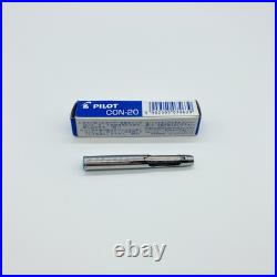 Pilot? Myu 701 F Fine Integrated Nib Stainless Steel 1972 Vintage + RARE CON-20