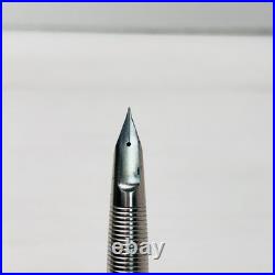 Pilot Myu Rex H1080 Stainless Steel F Nib Fountain Pen Vintage Super Rare
