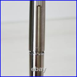 Pilot Myu Short H1176 Stainless Steel F Nib Fountain Pen Vintage Rare Japan