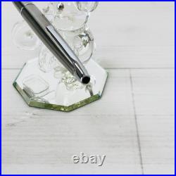 Pilot Myu Short H1176 Stainless Steel F Nib Fountain Pen Vintage Rare Japan