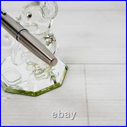 Pilot Myu Short H1176 Stainless Steel F Nib Fountain Pen Vintage Rare Japan