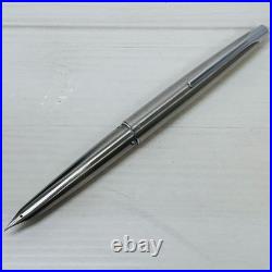 Pilot Myu Short H178 Stainless Steel F Nib Fountain Pen Vintage 1978 Rare