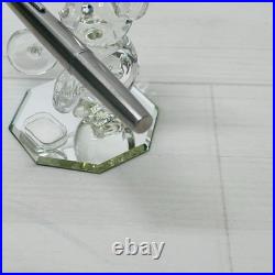 Pilot Myu Short H178 Stainless Steel F Nib Fountain Pen Vintage 1978 Rare