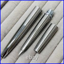 Pilot Myu Short H178 Stainless Steel F Nib Fountain Pen Vintage 1978 Rare