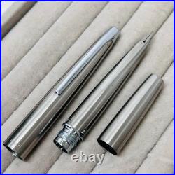 Pilot Myu Short H178 Stainless Steel F Nib Fountain Pen Vintage 1978 Rare