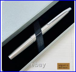 Pilot Myu Short H178 Stainless Steel F Nib Fountain Pen Vintage 1978 Rare