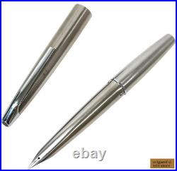 Pilot Myu Short H374 Stainless Steel F Nib Fountain Pen Vintage 1974 Rare