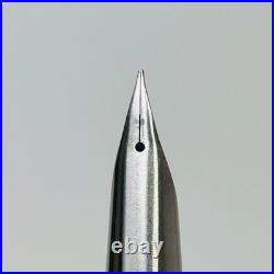 Pilot Myu Short H374 Stainless Steel F Nib Fountain Pen Vintage 1974 Rare