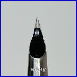 Pilot Myu Short H374 Stainless Steel F Nib Fountain Pen Vintage 1974 Rare