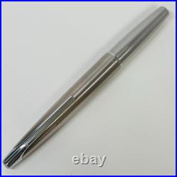 Pilot Myu Short H374 Stainless Steel F Nib Fountain Pen Vintage 1974 Rare