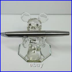 Pilot Myu Short H374 Stainless Steel F Nib Fountain Pen Vintage 1974 Rare
