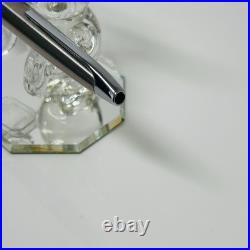 Pilot Myu Short H374 Stainless Steel F Nib Fountain Pen Vintage 1974 Rare