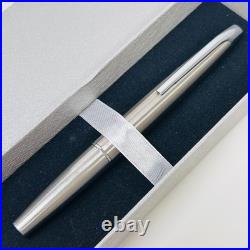 Pilot Myu Short H374 Stainless Steel F Nib Fountain Pen Vintage 1974 Rare