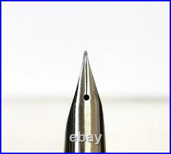 Pilot Myu Short H375 Stainless Steel F Nib Fountain Pen Vintage Rare Japan